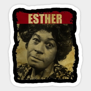 Aunt Esther - RETRO STYLE Sticker